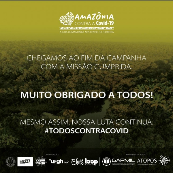 Amazônia contra COVID-19  - Ação encabeçada pela: Universidade Federal do Amazonas em parceria com o NESAM e a Marinha do Brasil!