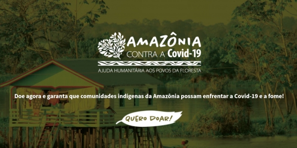 É amanhã o lançamento da campanha AmazoniaContraACovid! :)